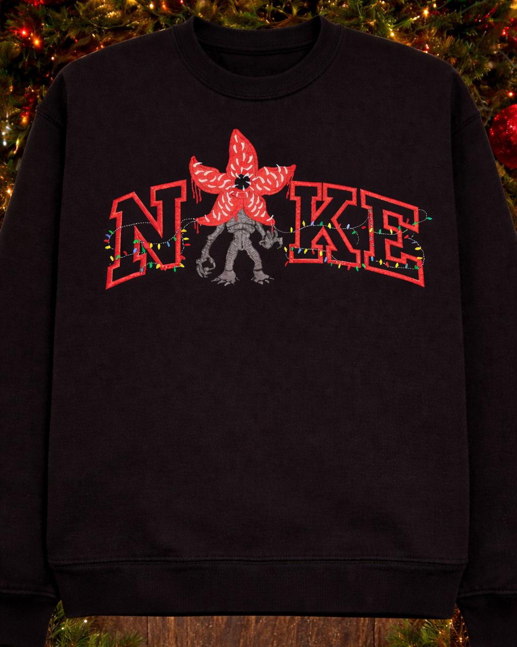 Stranger Things Embroidered Sweater & Hoodie